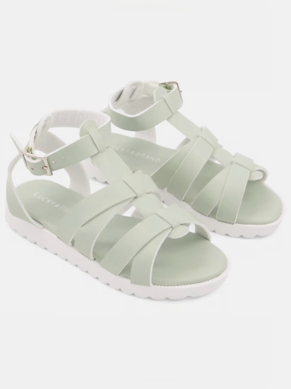 Lucky Brand Girls Strappy Platform Sandals